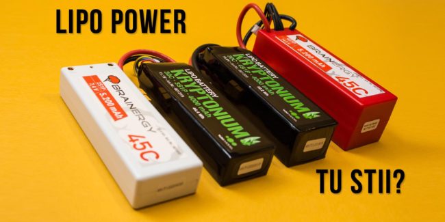 acumulator lipo baterie rc automodele